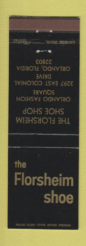 Matchbook Cover - Florsheim Shoes Orlando FL