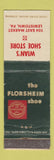Matchbook Cover - Florsheim Shoes Wian's Lewistown PA