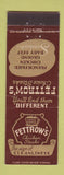 Matchbook Cover - Fettrow's Restaurant Cloverleaf OH Harrisburg PA