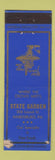 Matchbook Cover - State Garden Harrisburg PA POOR