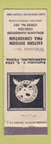 Matchbook Cover - Moose Lodge Convention Steelton PA 1954 WEAR