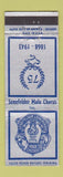 Matchbook Cover - Senefelder Male Choris music Chicago IL 1943 Liederkranz
