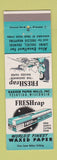 Matchbook Cover - Freshrap Waxed Paper girlie Badger Paper Peshtigo WI