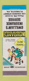 Matchbook Cover - G William's Insurance Plymouth PA