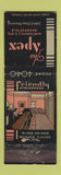 Matchbook Cover - Apex Restaurant Bakersfield CA deco WEAR