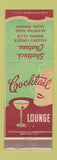 Matchbook Cover - Shattuc's Chateau Salem OR girlie WEAR