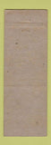 Matchbook Cover - Musical Bar Akron OH WORN