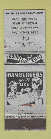 Matchbook Cover - Idle Hour Cafe Cleveland OH WORN