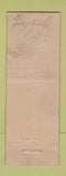 Matchbook Cover - Idle Hour Cafe Cleveland OH WORN