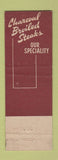 Matchbook Cover - Lou's Bars Philadelphia PA