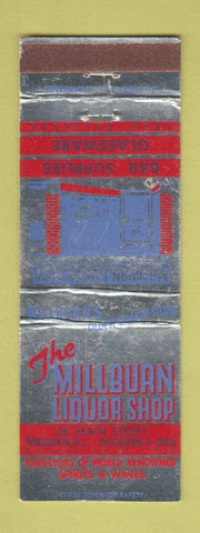 Matchbook Cover - Millburn Liquor Shop Millburn NJ