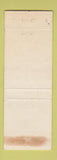 Matchbook Cover - McKee's Liquor Store Lake George NY