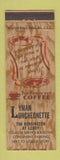Matchbook Cover - Lyman Luncheonette