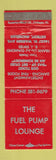 Matchbook Cover - Fuel Pump Lounge Detroit MI