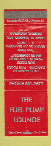 Matchbook Cover - Fuel Pump Lounge Detroit MI