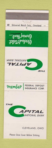Matchbook Cover - Capital National Bank Cleveland OH