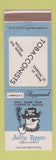 Matchbook Cover - Jolly Rogger Tobacco ST Thomas Hilton Virgin Islands