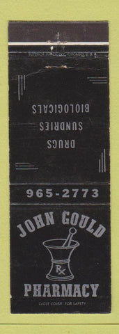 Matchbook Cover - John Gould Drug Store WEAR