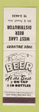 Matchbook Cover - West Lake Beer Distributor