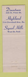 Matchbook Cover - Anthony Beauty Salon St Paul MN