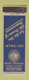 Matchbook Cover - Boyce Thomas Insurance Portland ME WORN