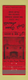 Matchbook Cover - Cag's Open Hearth Italian Restaurant Middletown CT