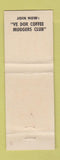 Matchbook Cover - Ye Dor Cafe Garden City KS WEAR