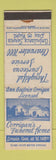 Matchbook Cover - Corrigan's Funeral Home Cleveland OH WEAR