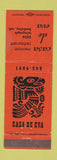 Matchbook Cover - Casa De Eva Mexican Berkeley CA WEAR