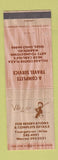 Matchbook Cover - Villager Travel Service Youngstown Niles OH Warren