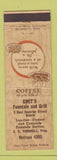 Matchbook Cover - Chet's Fountain and Grill Duluth MN WEAR