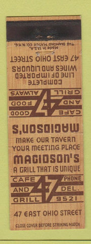 Matchbook Cover - Magidson's Cafe Grill Chicago? WEAR
