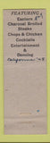 Matchbook Cover - Miller's Steak House Inglewood CA