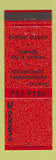 Matchbook Cover - Wong's Chinese Restaurant?