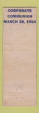 Matchbook Cover - Knights of Columbus Utica MI WEAR