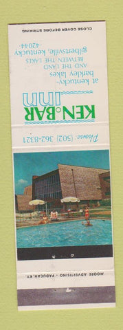 Matchbook Cover - Ken Bar Inn Gilbertsville KY