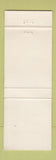 Matchbook Cover - Club Sterling Restaurant Athenian Room Charleston WV