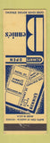 Matchbook Cover - Bennie's Restaurant York PA