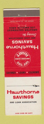 Matchbook Cover - Hawthorne Savings Los Angeles CA