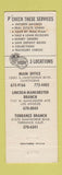 Matchbook Cover - Hawthorne Savings Los Angeles CA