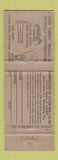 Matchbook Cover - Molly Anchor Screws girlie WEAR Reading PA