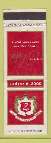 Matchbook Cover - Hotel Astor New York City