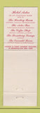 Matchbook Cover - Hotel Astor New York City