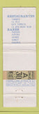 Matchbook Cover - Acapulco Mexico Hilton Hotel