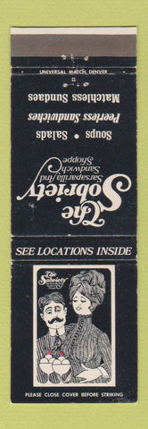 Matchbook Cover - Sobriety Restaurant Denver Colorado Boulder