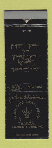 Matchbook Cover - Brandi Cleaners Dyers girlie