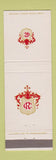 Matchbook Cover - Colony Restaurant New York City