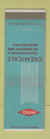 Matchbook Cover - Dow Chemical Midland MI