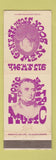Matchbook Cover - New Genesis Book Store Long Hair Music hippy? Drug culture?
