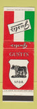 Matchbook Cover - Gusti's Restaurant Italian Washington DC